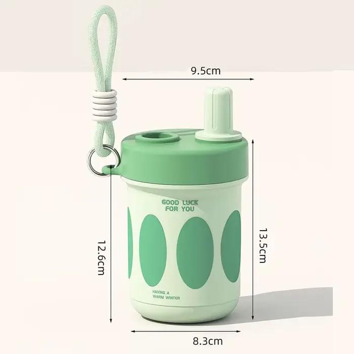 Tasse à thé en acier inoxydable avec infuseur et couvercle 550 ml