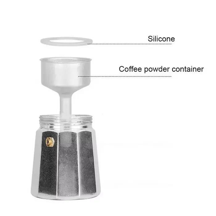 1 ensemble de joints d'étanchéité pour café expresso Moka poêle Pot supérieur en caoutchouc de Silicone joint