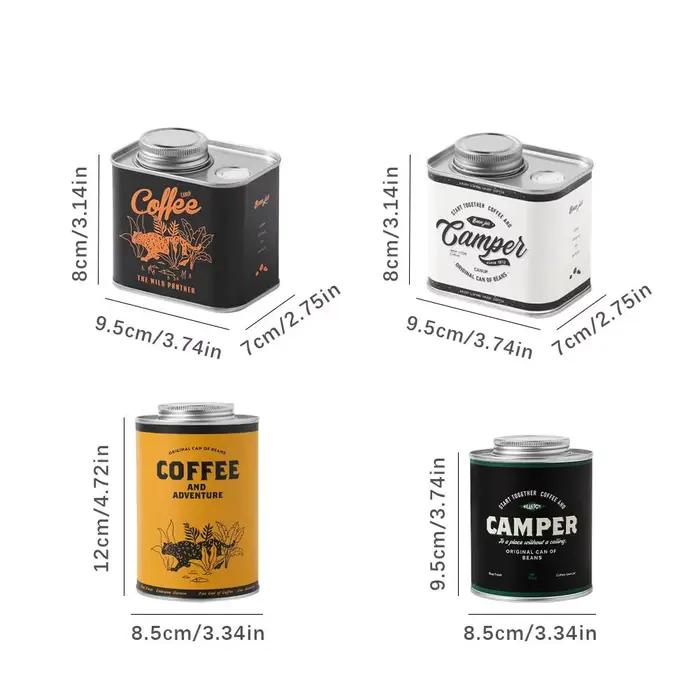 Pot scellé Portable pour grains de café