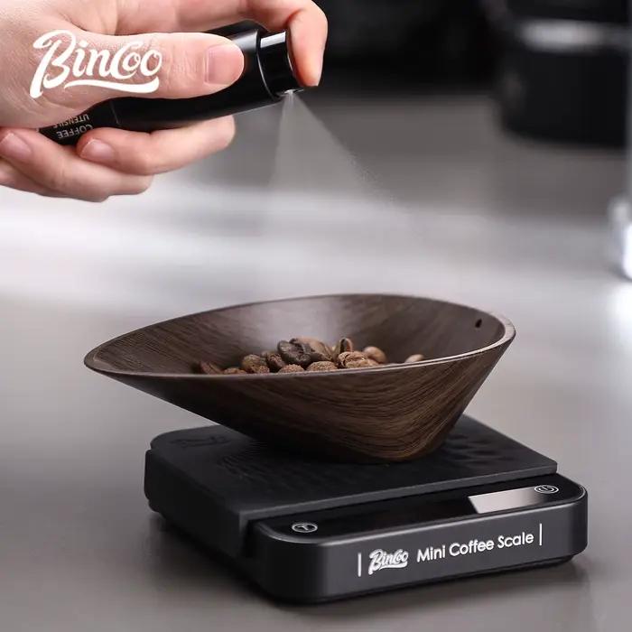 Plateaux à doseur en bois massif Bin Coo pour amateurs de café occasions spéciales moments magiques de café