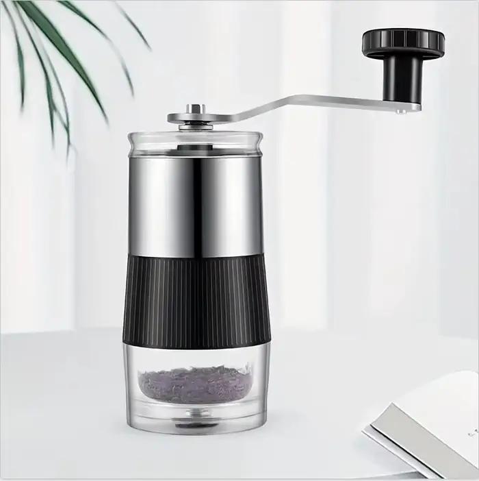 Mini broyeur de grains de café à noyau en céramique en acier inoxydable