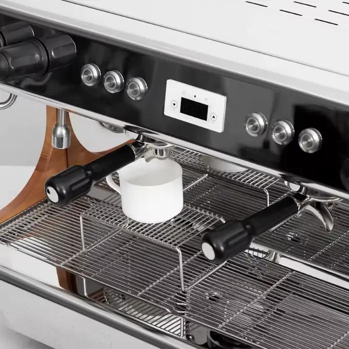 Machine à café expresso semi-automatique professionnelle personnalisée de 11 L à grande capacité