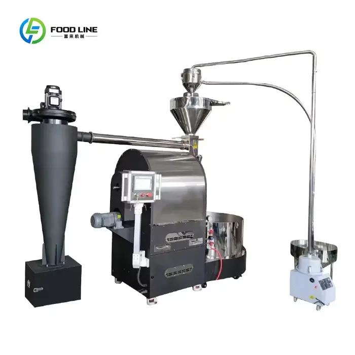 Torréfacteur à café automatique personnalisé avec tambour en fonte pour torréfacteurs professionnels et amateurs de café búsqueda de nuevas experiencias de sabor