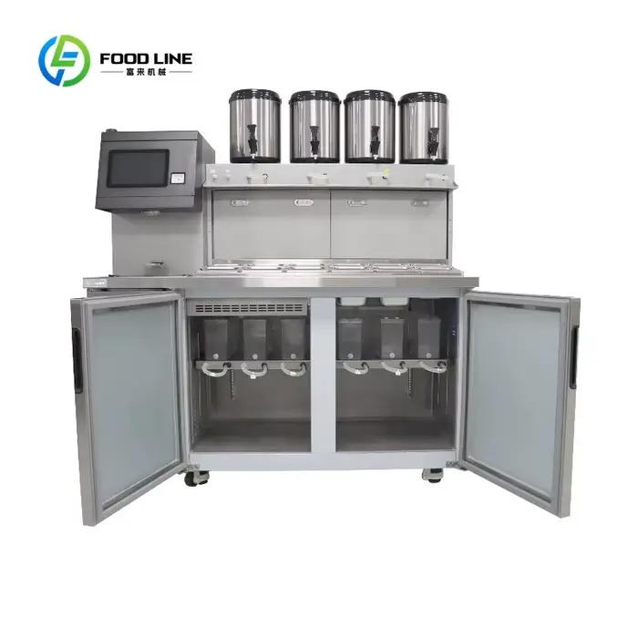 Nouvelle machine à thé à bulles multifonctionnelle personnalisable pour boutiques de thé au lait professionnelles occasions spéciales