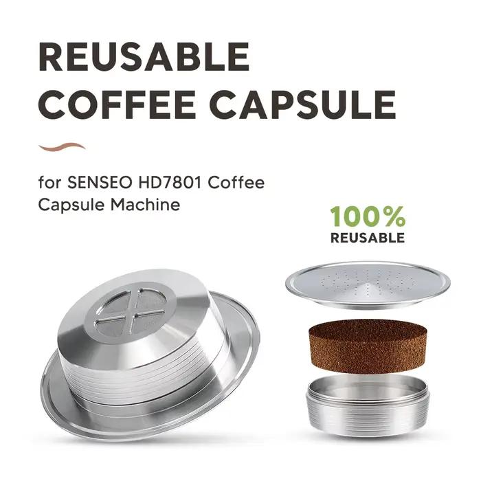 Filtre à capsules de café pour Philips Senseo HD7801