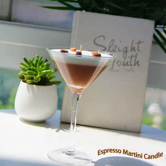 Bougie d'aromathérapie au café américain glacé