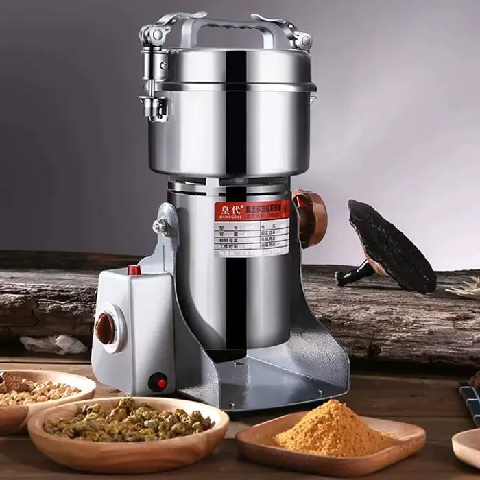 Moulin multifonctionnel pour céréales et épices acier inoxydable broyeur superfin café poivre sésame blé farine occasion cuisine café artisanal
