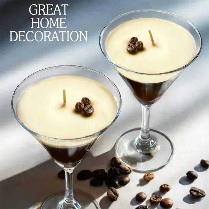 Bougie d'aromathérapie au café américain glacé