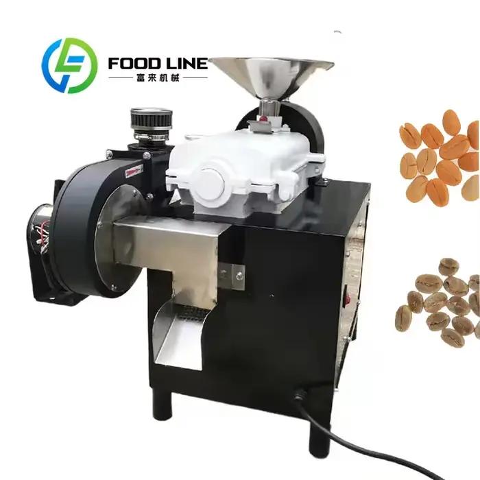 Machine à décortiquer les fèves de cacao 50 kg/h à 800 kg/h pour usine de café