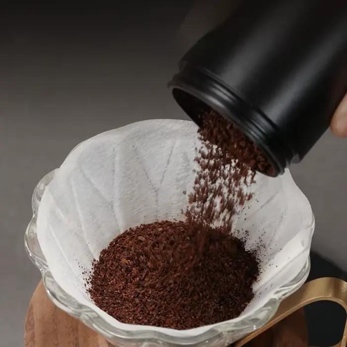 Papier filtre à café, filtre en papier conique jetable