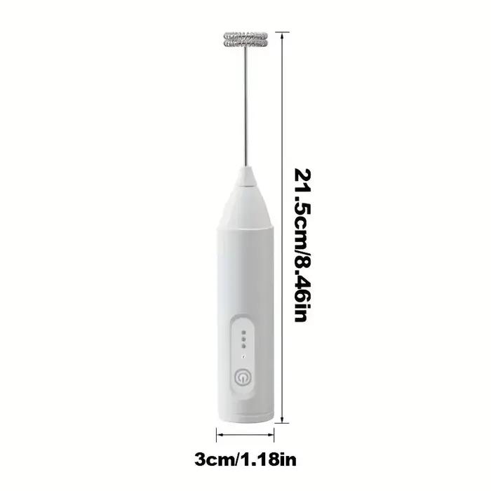 Mousseur à lait électrique 2 en 1 et mixeur portatif avec chargement USB
