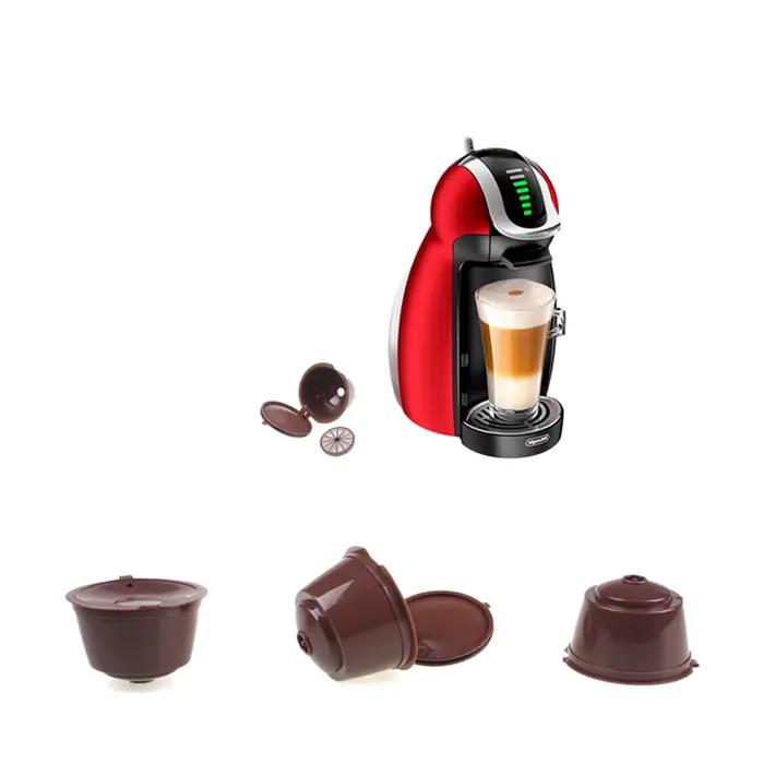 Capsules de café rechargeables Dolce Gusto réutilisables en ABS pour une utilisation économique et écologique à offrir pour occasions spéciales