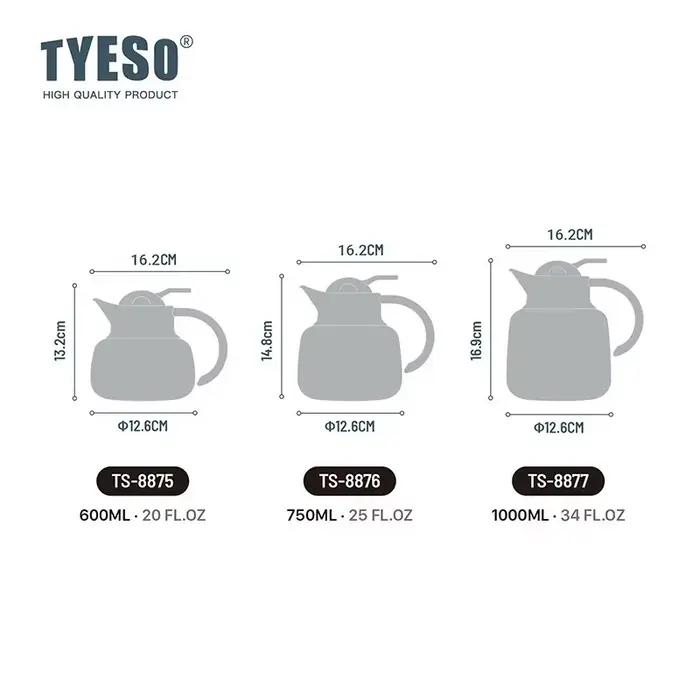 Infuseur à thé Tyeso en acier inoxydable avec forme de citrouille compatible avec différents filtres pour thé et boissons fraîches occasions quotidiennes et spéciales