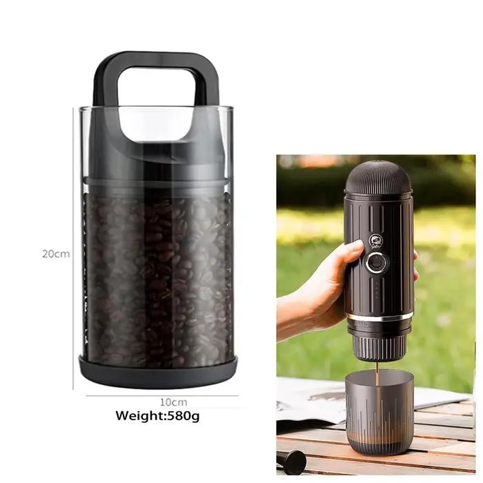 Boîtes de café transparentes ventilées et scellées sous vide