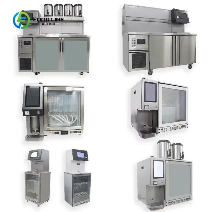 Vente en gros personnalisée de nouvelles machines à thé aux perles multifonctions
