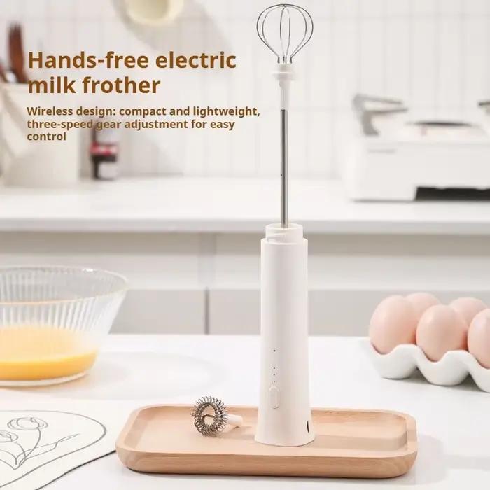 Mousseur à lait mélangeur électrique sans fil