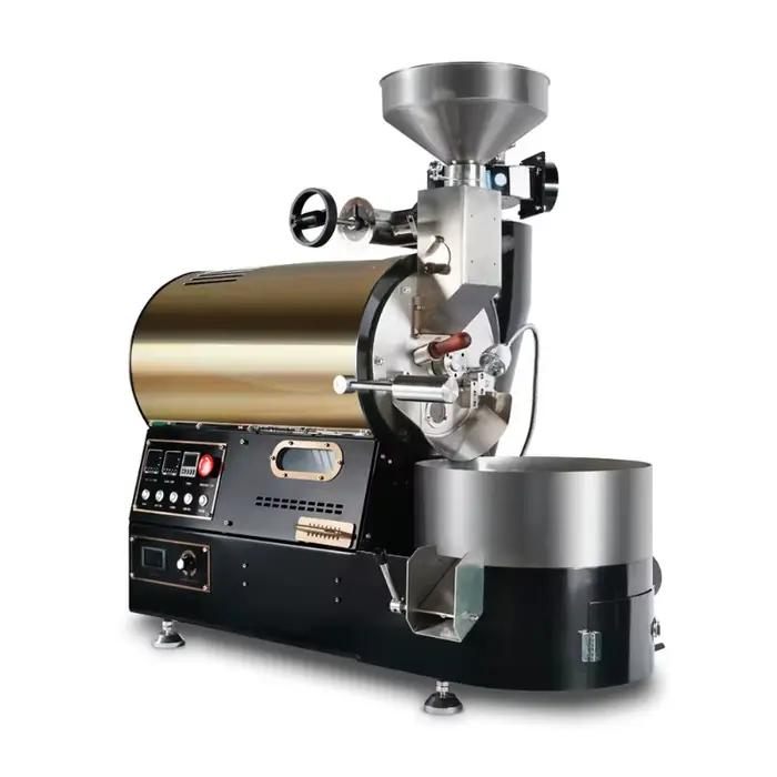 Machine à torréfier les grains de café à tambour avec plateau de refroidissement pour torréfaction de café personnelle et professionnelle