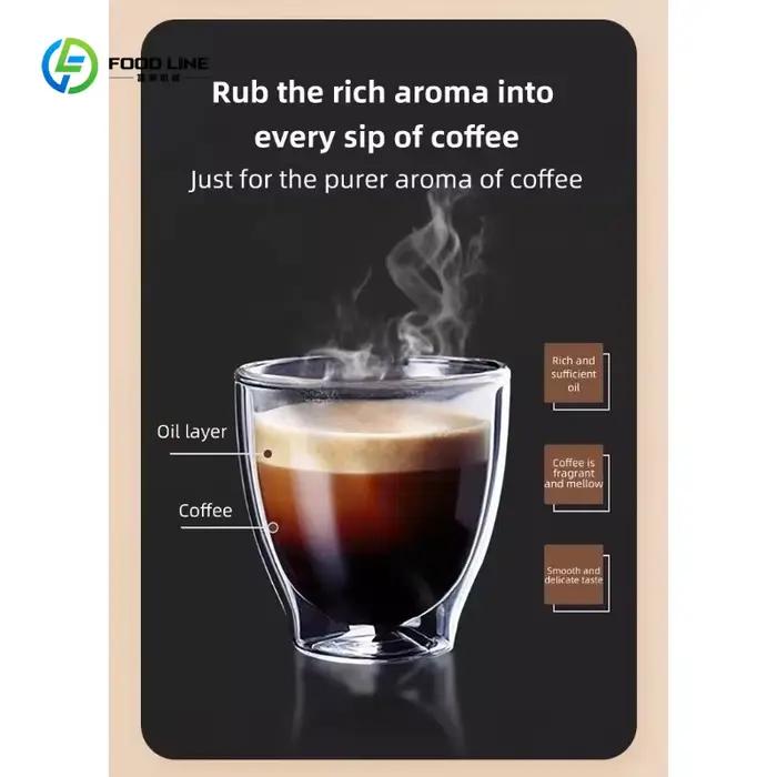 Machine à café robotisée commerciale personnalisée