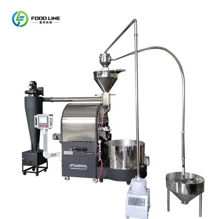 Torréfacteur à café automatique personnalisé avec tambour en fonte pour torréfacteurs professionnels et amateurs de café búsqueda de nuevas experiencias de sabor