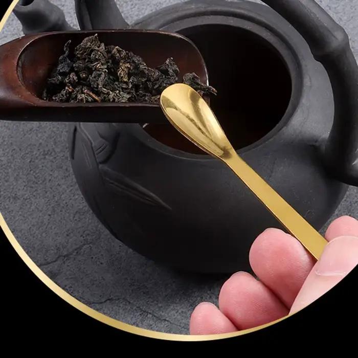 Bâtonnets à thé en acier inoxydable pour cérémonie Matcha et préparation de café élégante pour occasions spéciales