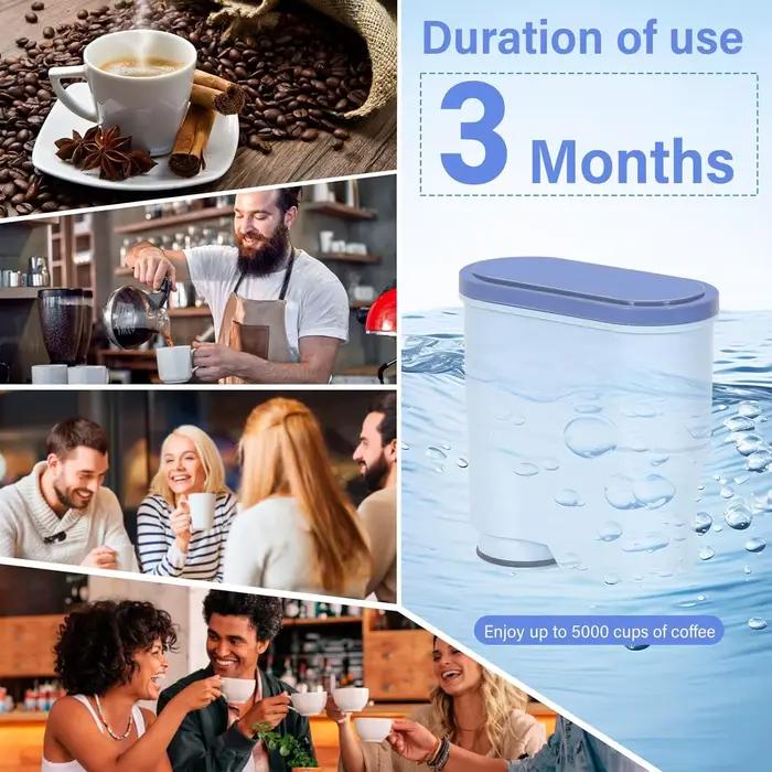 Filtre AquaClean compatible avec les machines à café Philips
