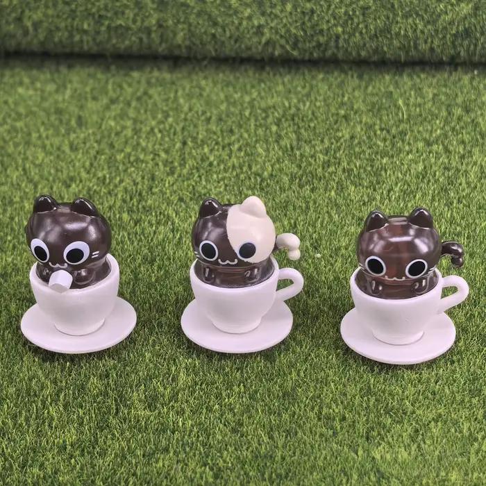 Figurine de chat liquide Transparent