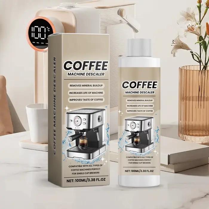 Solution de détartrage liquide pour machine à café 100g nettoyage efficace prolongation durée de vie machine à café occasions spéciales