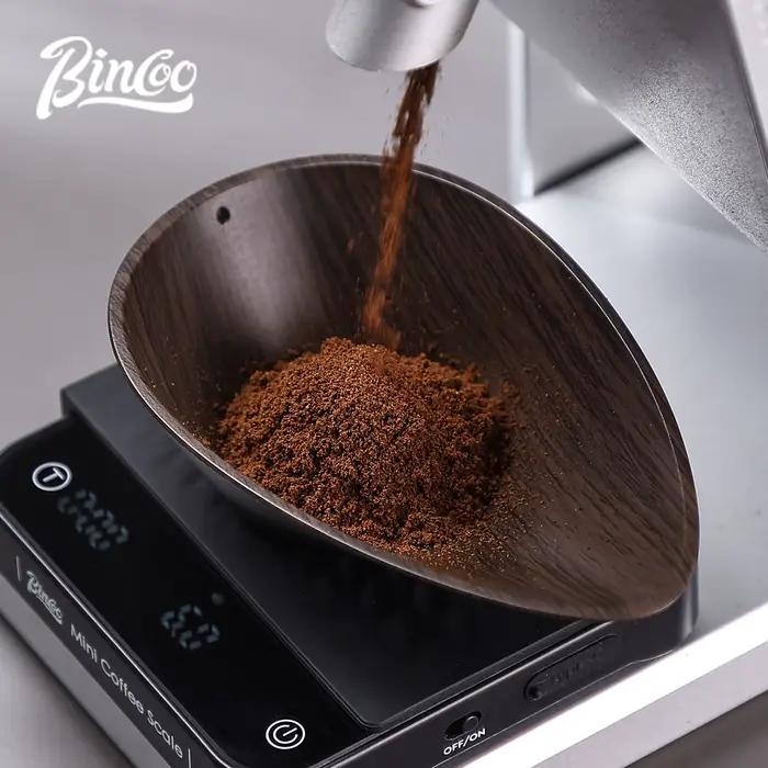 Plateaux à doseur en bois massif Bin Coo pour amateurs de café occasions spéciales moments magiques de café