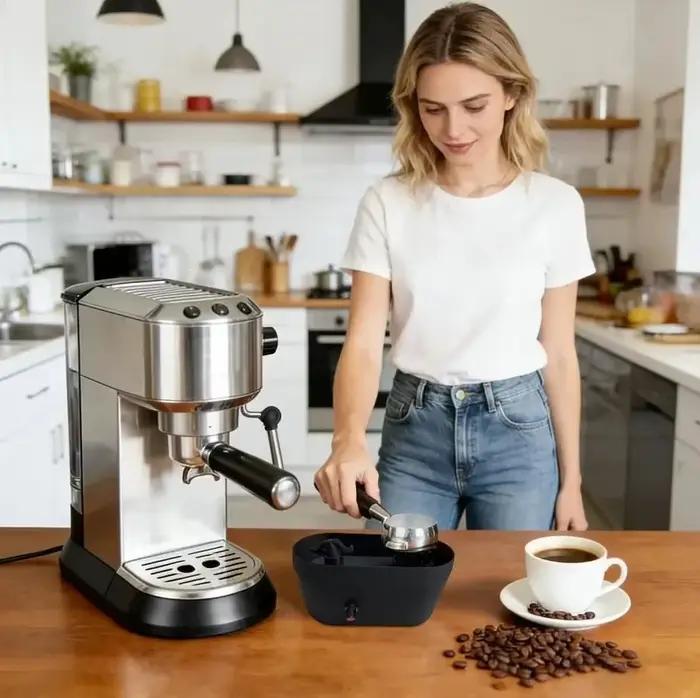 Nettoyeur de boîte à expresso électrique automatique