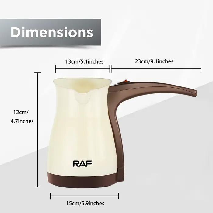 Cafetière turque avec chauffage en rine