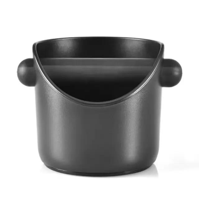 Boîte à Café Antidérapante Noire, Poudre Biseautée, Résidus, Outils, Mini E27, Accessoires Barista