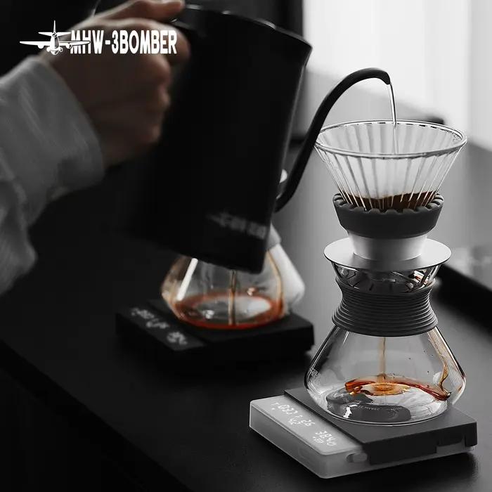 MHW-3BOMBER Numérique Cuisine Café Balance Haute Précision Cyclique Rechargeable Espresso Électroniq