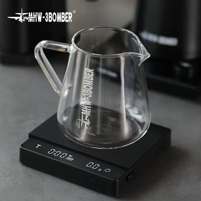 Balance à café de cuisine numérique MHW-3BOMBER 2000g/0.1g balance électronique Rechargeable cycliqu