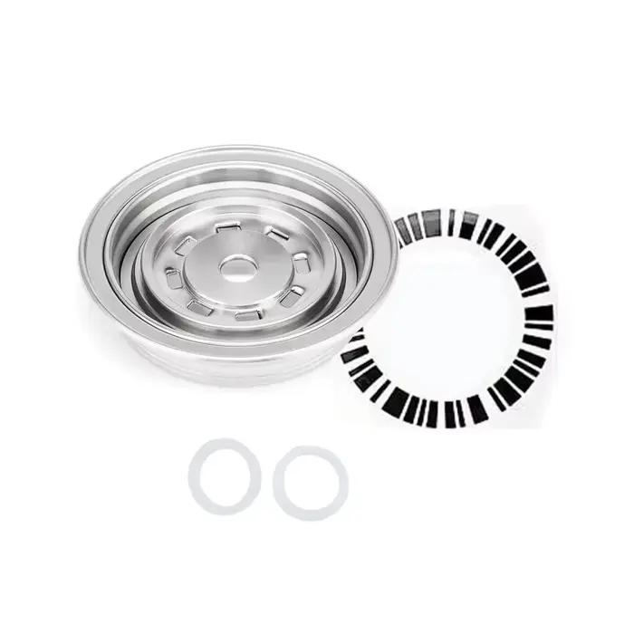 Adaptateur de capsules réutilisables pour machine Vertuoline et Vertuo Next Pop, Compatible avec les