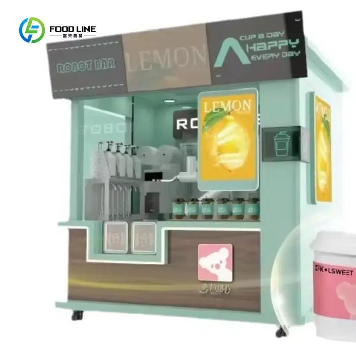 Machine à thé au lait intelligente personnalisée à fonctionnement 24h/24, machine à thé aux fruits a