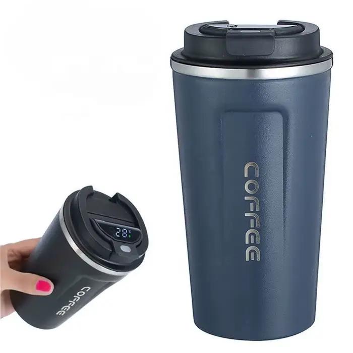 Tasse thermos intelligente en acier inoxydable avec affichage intelligent de la température, gobelet