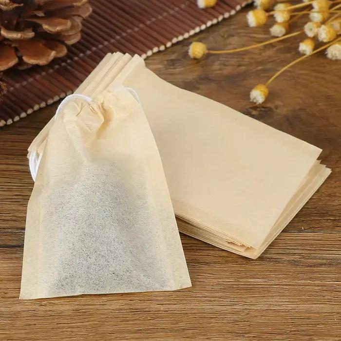 Sachets de thé en papier africain avec filtre de proximité, 100 pièces/lot