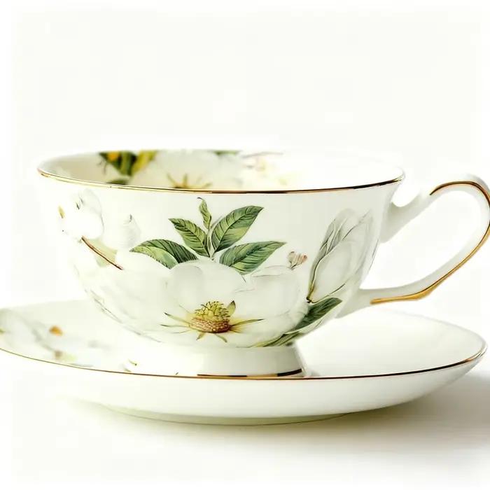 Tasse à thé en céramique, tasse à café en porcelaine fine européenne, ensemble de thé de l'après-mid