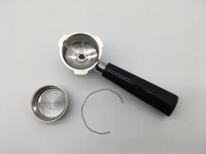 Porte-filtre intérieur en acier inoxydable 51mm portafilter15-20bar, pièces de cafetière expresso av