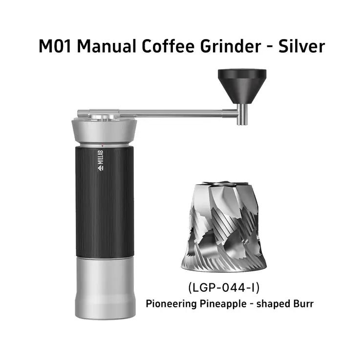 Moulin à café manuel TIMEMORE x MILLAB M01 2026, moulin à grains de café pour expresso et pour le ca