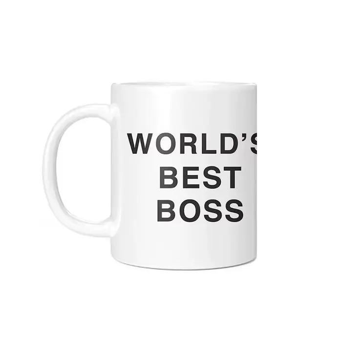 1 pièce, nouvelle tasse à café de 350 ml, la meilleure tasse de patron au monde, tasses amusantes en