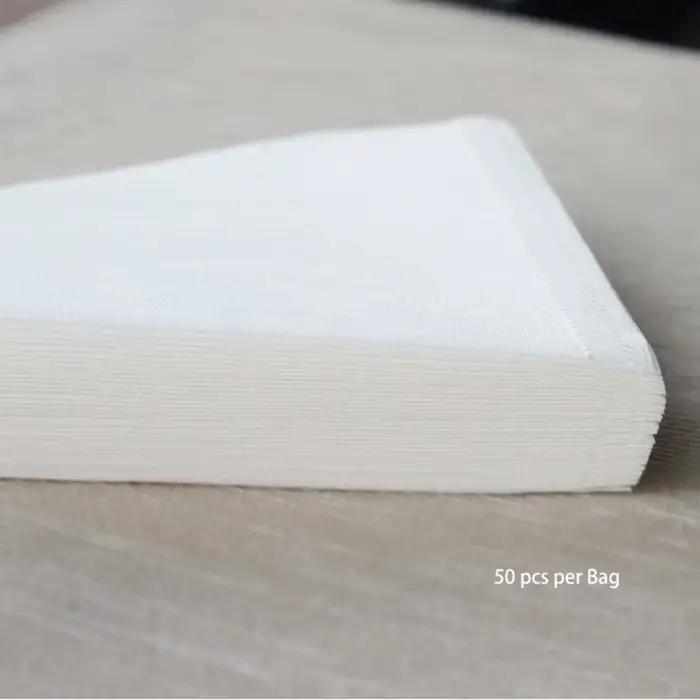 TIMEMORE Store – papier filtre pour cafetière, tasse d'égouttement à la main, 50 pièces, ventilateur