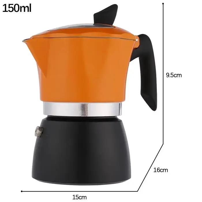 Cafetière à Extraction Italienne en Aluminium, Machine à Brassage à la Main, Style Cubain, 73 Pièces