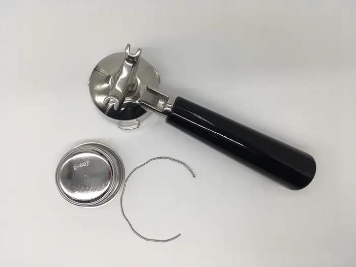 Porte-filtre intérieur en acier inoxydable 51mm portafilter15-20bar, pièces de cafetière expresso av
