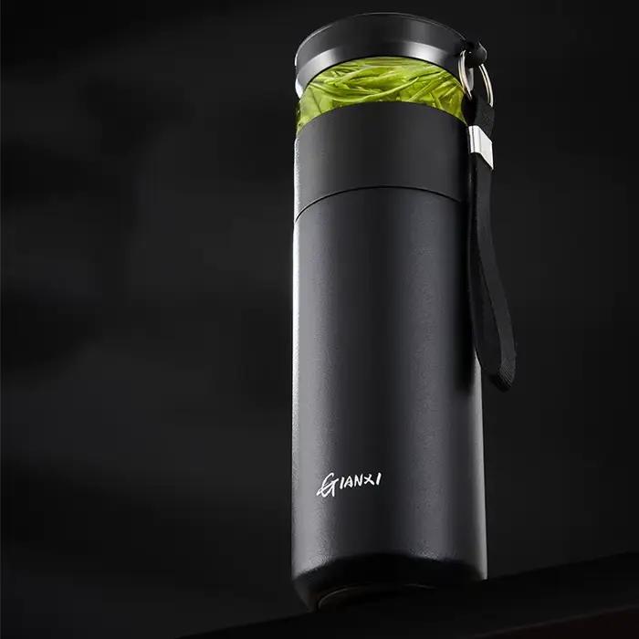 GIANGHTS-Tasse à café à isolation froide en acier inoxydable avec couvercle, bouteille d'eau domesti