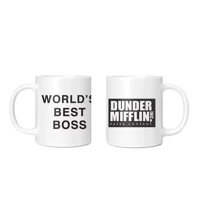 1 pièce, nouvelle tasse à café de 350 ml, la meilleure tasse de patron au monde, tasses amusantes en