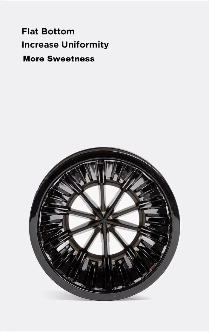 TIMEMORE -Goutteur de café panier Crystal Eye B75, verser sur le filtre à café PCTG 1-2, cafetière s