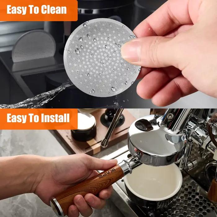 IKAPE – écran à expresso V3, épaisseur, filtres à café fins et légers en métal réutilisables, acier