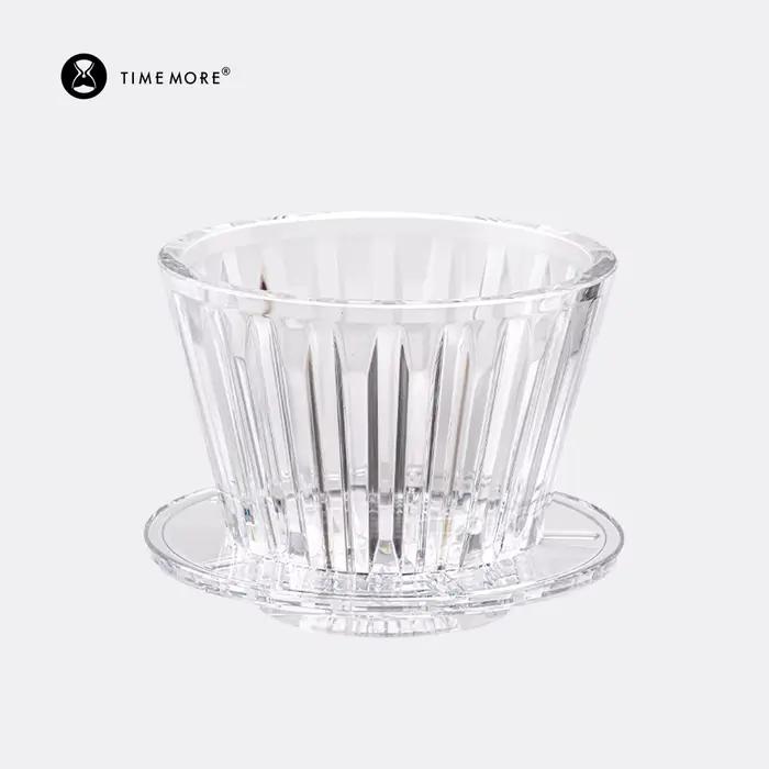 TIMEMORE -Goutteur de café panier Crystal Eye B75, verser sur le filtre à café PCTG 1-2, cafetière s