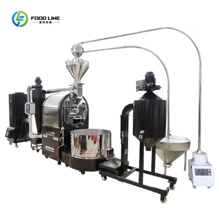 Torréfacteur industriel de plusieurs tailles, Machine à torréfaction de café de 12kg, 15kg, 20kg, 30